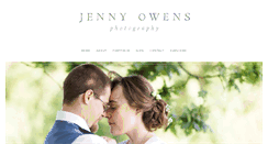 Desktop Screenshot of jennyowensphotography.com
